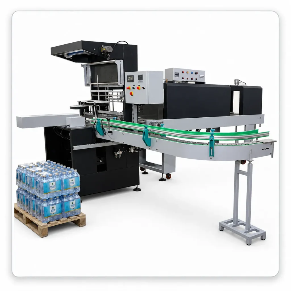 60 - 90 bpm shrink wrapping machine