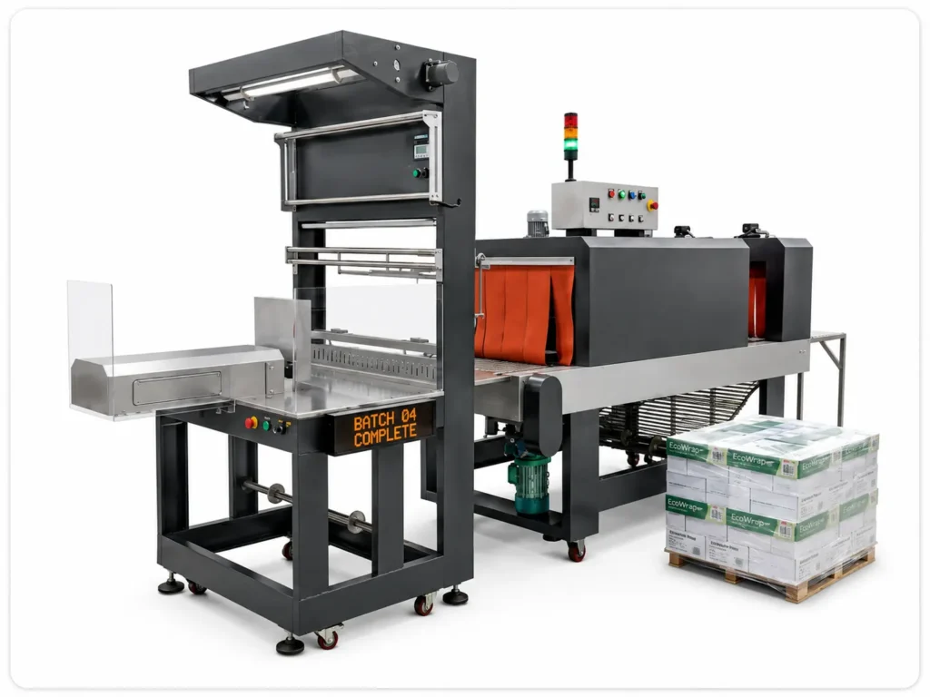 Shrink Wrapping Machine For Paper