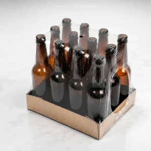 Glass Bottle With Tray
