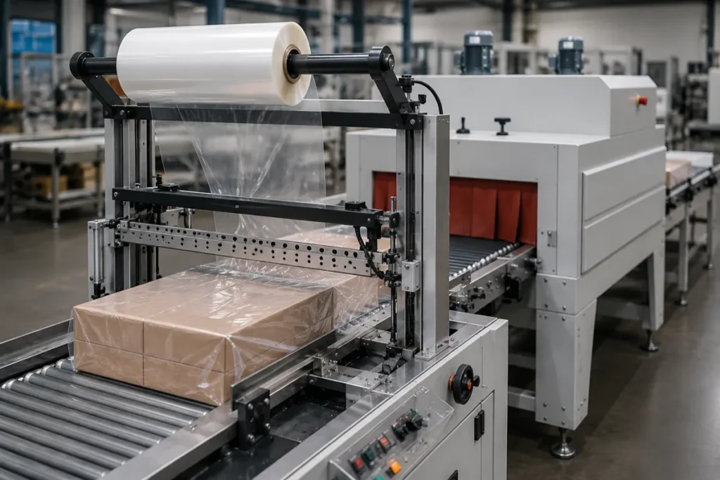 How Does an Automatic Shrink Wrapping Machine Work